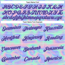 Load image into Gallery viewer, Custom 3D Pattern Design Abstract Trendy Holographic Vaporwave Style Performance T-Shirt