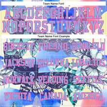 Load image into Gallery viewer, Custom Stitched White Light Blue-Pink 3D Skull Fashion Flower And Butterfly Sports Pullover Sweatshirt Hoodie