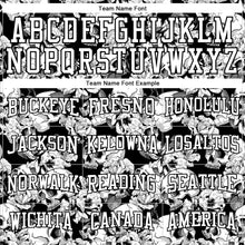 Load image into Gallery viewer, Custom Stitched Black White 3D Skull Fashion Flower Sports Pullover Sweatshirt Hoodie