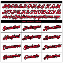 Load image into Gallery viewer, Custom White Red-Black 3D American Flag Patriotic Performance T-Shirt