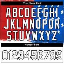 Load image into Gallery viewer, Custom White Red Royal-Black 3D American Flag Patriotic Performance T-Shirt