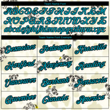 Load image into Gallery viewer, Custom Cream Teal-Black 3D Pattern Design Dog Performance T-Shirt