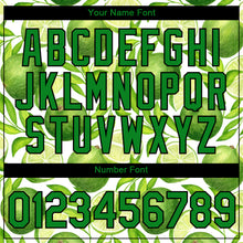 Load image into Gallery viewer, Custom White Aurora Green-Black 3D Pattern Design Summer Holiday Fruit Performance T-Shirt