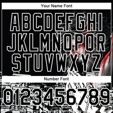 Load image into Gallery viewer, Custom Black White 3D Pattern Design Religion Jesus Christ Authentic Baseball Jersey