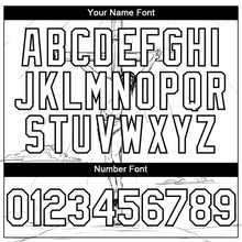 Load image into Gallery viewer, Custom White Black 3D Pattern Design Religion Cross Jesus Christ Good Friday Authentic Baseball Jersey