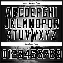 Load image into Gallery viewer, Custom Black White 3D Pattern Design Religion Cross Jesus Christ Ash Wednesday Authentic Baseball Jersey