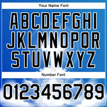 Load image into Gallery viewer, Custom Royal Black-White 3D Pattern Design Religion Cross Jesus Christ Good Friday Authentic Baseball Jersey