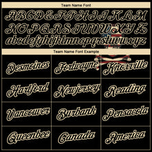 Load image into Gallery viewer, Custom Black City Cream 3D Skull With American Flag Performance T-Shirt