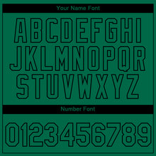 Load image into Gallery viewer, Custom Kelly Green Black 3D Skull Fashion Performance T-Shirt