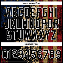 Load image into Gallery viewer, Custom Black White 3D Soldier And American Flag Performance T-Shirt