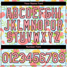 Load image into Gallery viewer, Custom White Medium Pink-Black 3D Pattern Design Tropical Hawaii Flamingo Performance T-Shirt