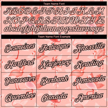 Load image into Gallery viewer, Custom Medium Pink Black 3D Pattern Design Tropical Hawaii Flamingo Performance T-Shirt