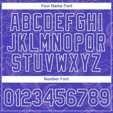 Load image into Gallery viewer, Custom Dark Purple White 3D Pattern Design Dragon Performance T-Shirt