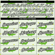 Load image into Gallery viewer, Custom Pea Green Black 3D Pattern Design Crocodile Performance T-Shirt