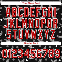 Load image into Gallery viewer, Custom Black Red-White 3D Pattern Design Eagle Performance T-Shirt