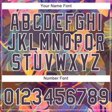 Load image into Gallery viewer, Custom Brown White 3D Pattern Design Hawaii Palm Leaves Performance T-Shirt