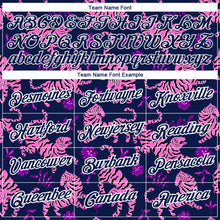 Load image into Gallery viewer, Custom Navy White 3D Pattern Design Tiger Performance T-Shirt