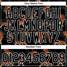 Load image into Gallery viewer, Custom Black White 3D Pattern Design Tiger Performance T-Shirt