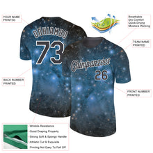 Load image into Gallery viewer, Custom Tie Dye Black-White 3D Performance T-Shirt