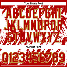 Load image into Gallery viewer, Custom Red Old Gold-White 3D Pattern Design Abstract Sharp Shape Performance T-Shirt