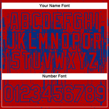 Load image into Gallery viewer, Custom Red Royal 3D Pattern Design Dripping Splatter Art Performance T-Shirt