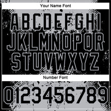 Load image into Gallery viewer, Custom Black Gray 3D Pattern Design Dripping Splatter Art Performance T-Shirt