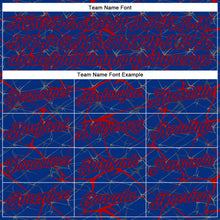 Load image into Gallery viewer, Custom Royal Red 3D Pattern Design Abstract Network Performance T-Shirt