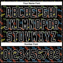 Load image into Gallery viewer, Custom Black White 3D Pattern Design Animal Fish Authentic Baseball Jersey