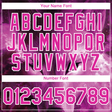 Load image into Gallery viewer, Custom Pink White 3D Pattern Design Animal Wolf Authentic Baseball Jersey