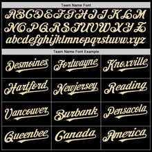 Load image into Gallery viewer, Custom Black Cream-Burgundy 3D Pattern Design Geometric Shapes Authentic Baseball Jersey