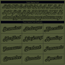 Load image into Gallery viewer, Custom Olive Black 3D Pattern Design Vintage Military Weapon Performance Salute To Service T-Shirt