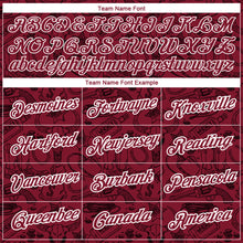 Load image into Gallery viewer, Custom Crimson White 3D Pattern Design Cowboy Accessory Performance T-Shirt