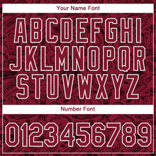 Load image into Gallery viewer, Custom Crimson White 3D Pattern Design Cowboy Accessory Performance T-Shirt