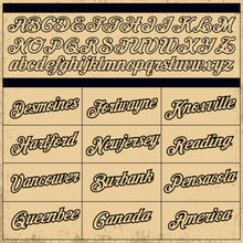 Load image into Gallery viewer, Custom City Cream Black 3D Pattern Design Cowboy Rodeo Performance T-Shirt