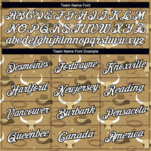 Load image into Gallery viewer, Custom Vegas Gold White Black 3D Pattern Design Cowboy Accessory Performance T-Shirt