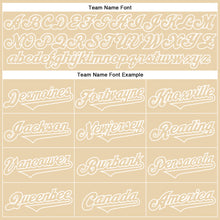 Load image into Gallery viewer, Custom City Cream White 3D Pattern Design Rave Skeleton Authentic Baseball Jersey