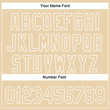 Load image into Gallery viewer, Custom City Cream White 3D Pattern Design Rave Skeleton Authentic Baseball Jersey