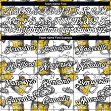 Load image into Gallery viewer, Custom White Black 3D Pattern Design Oktoberfest Beer Festival Performance T-Shirt