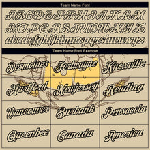 Load image into Gallery viewer, Custom City Cream Black 3D Pattern Design Oktoberfest Beer Festival Performance T-Shirt