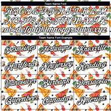 Load image into Gallery viewer, Custom White Black 3D Pattern Design Food Pizza Performance T-Shirt
