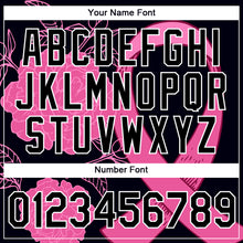 Load image into Gallery viewer, Custom Black Pink-White 3D Pink Ribbon Breast Cancer Performance T-Shirt