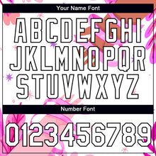 Load image into Gallery viewer, Custom White Black 3D Pink Ribbon Breast Cancer Performance T-Shirt