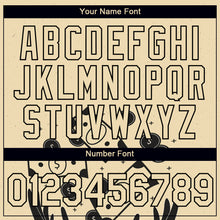 Load image into Gallery viewer, Custom City Cream Black 3D Pattern Design Dollar Sign Money Theme Performance T-Shirt