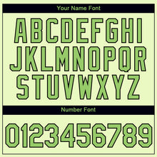 Load image into Gallery viewer, Custom Green Neon Green-Black 3D Pattern Design Dollar Sign Money Theme Performance T-Shirt