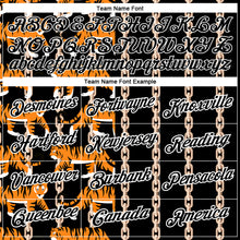 Load image into Gallery viewer, Custom Black White 3D Pattern Design Animal Tiger Performance T-Shirt