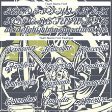 Load image into Gallery viewer, Custom City Cream Steel Gray-White 3D Pattern Design Fishing Performance T-Shirt