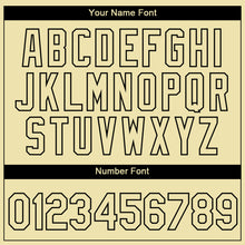 Load image into Gallery viewer, Custom City Cream Black 3D Pattern Design Smile Emoji Performance T-Shirt