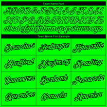 Load image into Gallery viewer, Custom Pea Green Black 3D Pattern Design Smile Emoji Performance T-Shirt