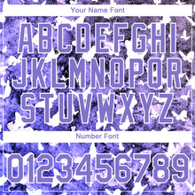 Load image into Gallery viewer, Custom Medium Purple White 3D Pattern Design Butterfly Performance T-Shirt