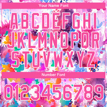 Load image into Gallery viewer, Custom Pink White 3D Pattern Design Watercolor Butterfly Performance T-Shirt